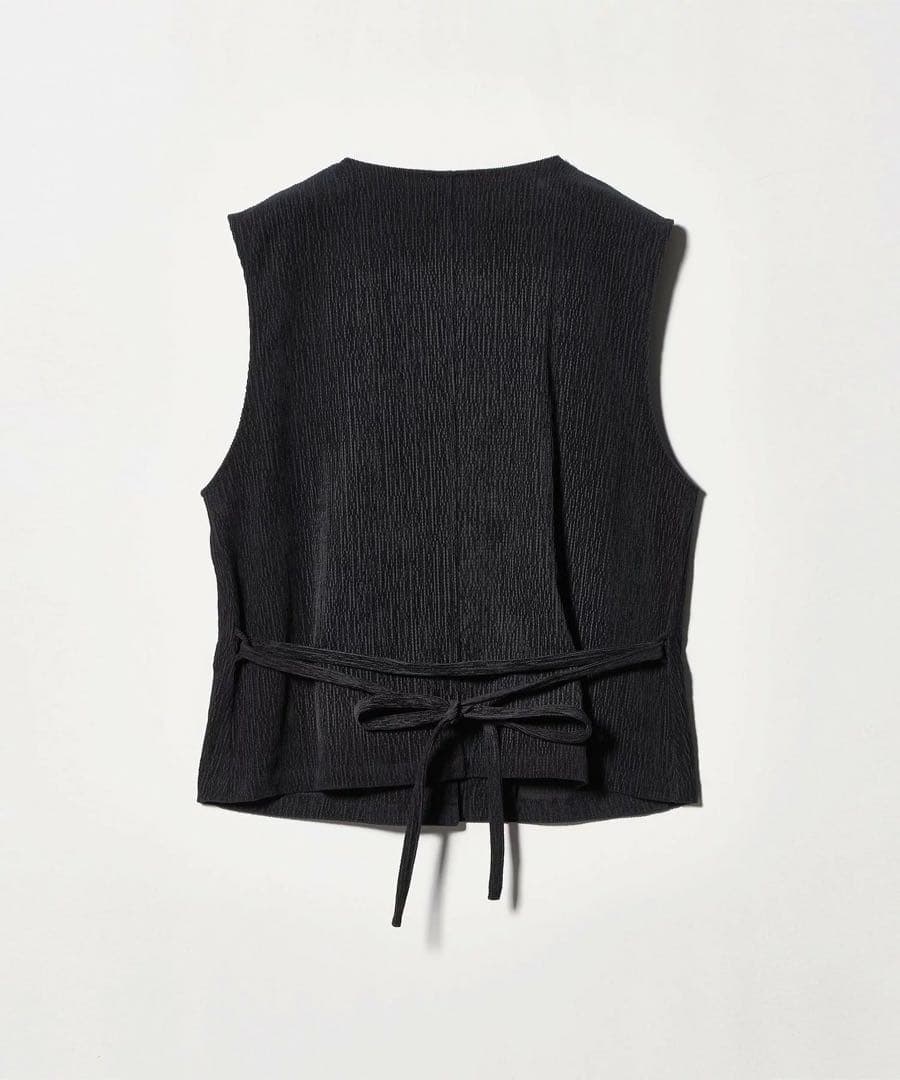 【2025AW】Steven Alan ランダムコーデュロイ ベスト ブラック