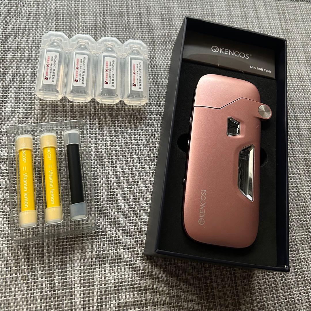 ポータブル 水素ガス吸引具 KENCOS4 ピンク