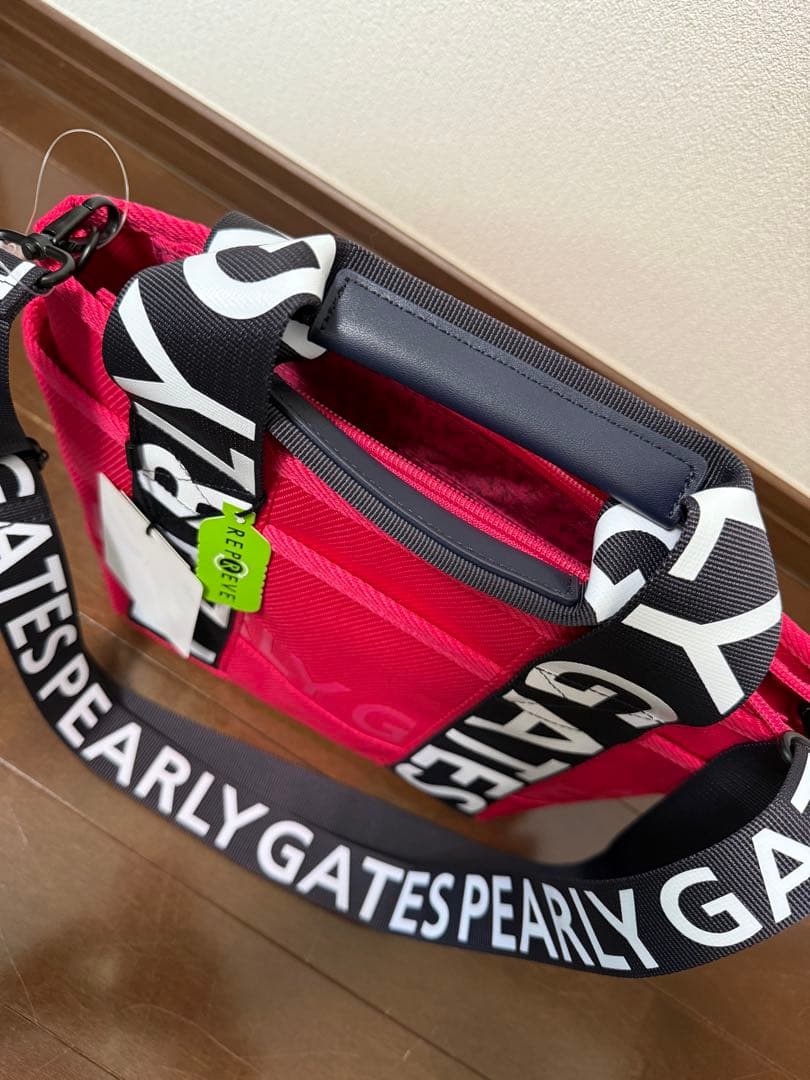 PEARLY GATES パーリーゲイツ　カートバッグ　ピンク色　新品未使用