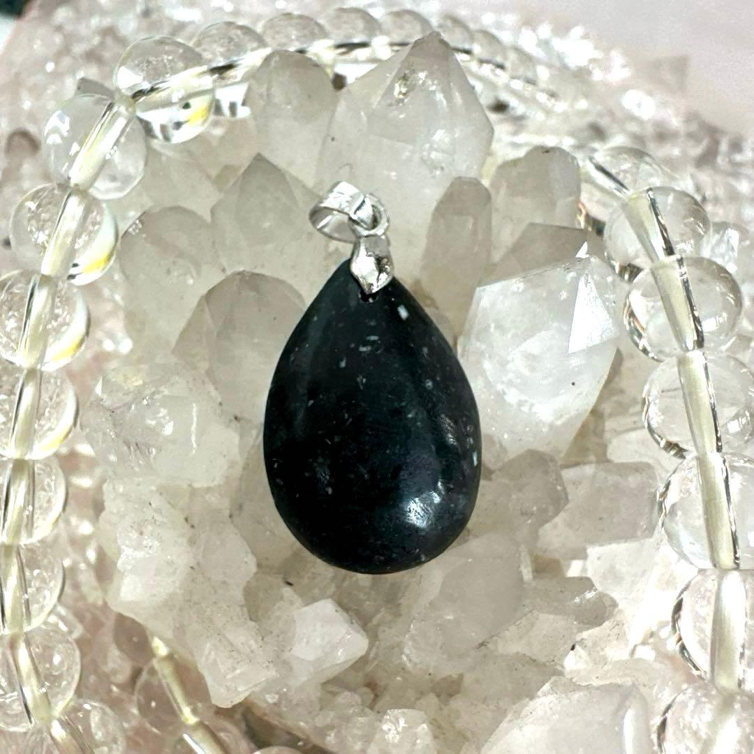 【奇跡の黒遠野】premier black 最高級　人生好転ペンダント　宇宙波動
