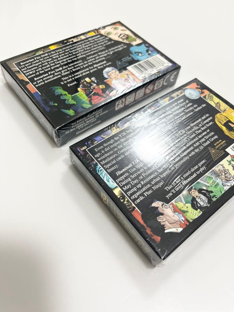 イルミナティカードBOX未開封《フリーメイソン》絶版廃盤伝説コレクション品