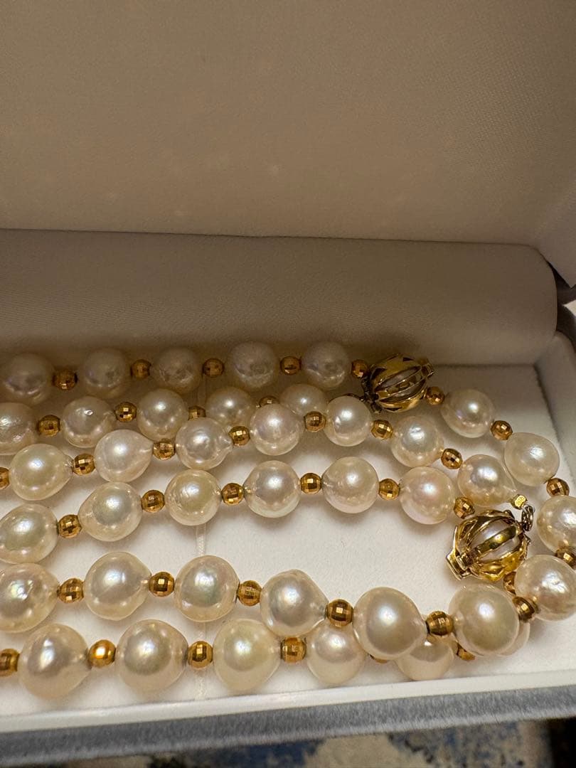 パールネックレス あこや パックマン