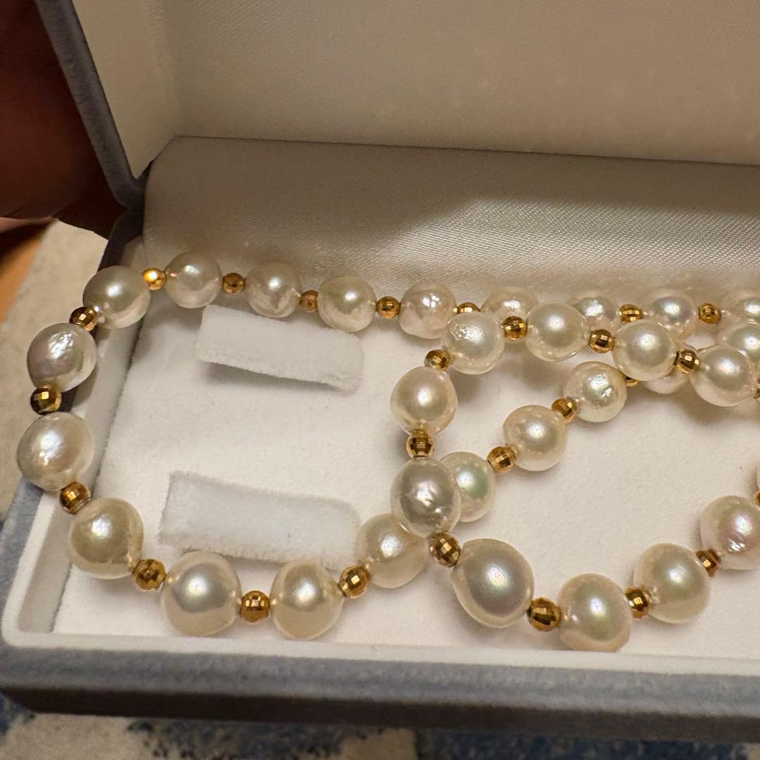 パールネックレス あこや パックマン