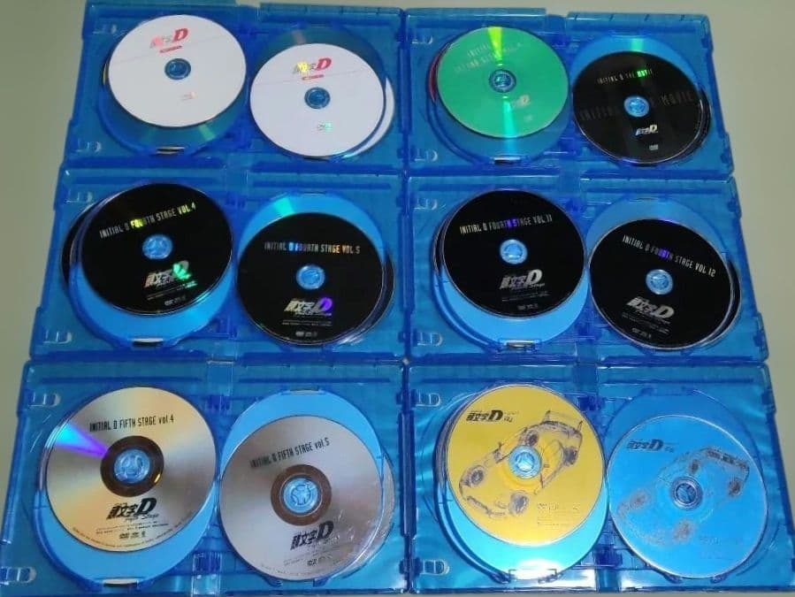 頭文字D イニシャルDシリーズ　DVD全41巻セット