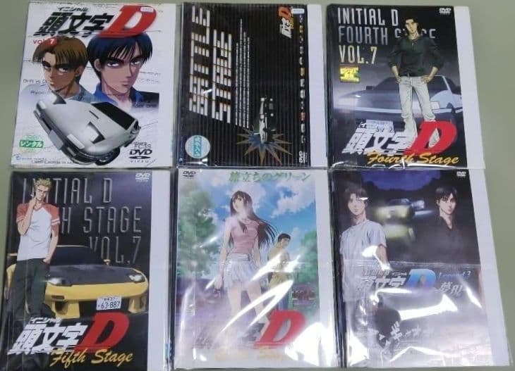 頭文字D イニシャルDシリーズ　DVD全41巻セット