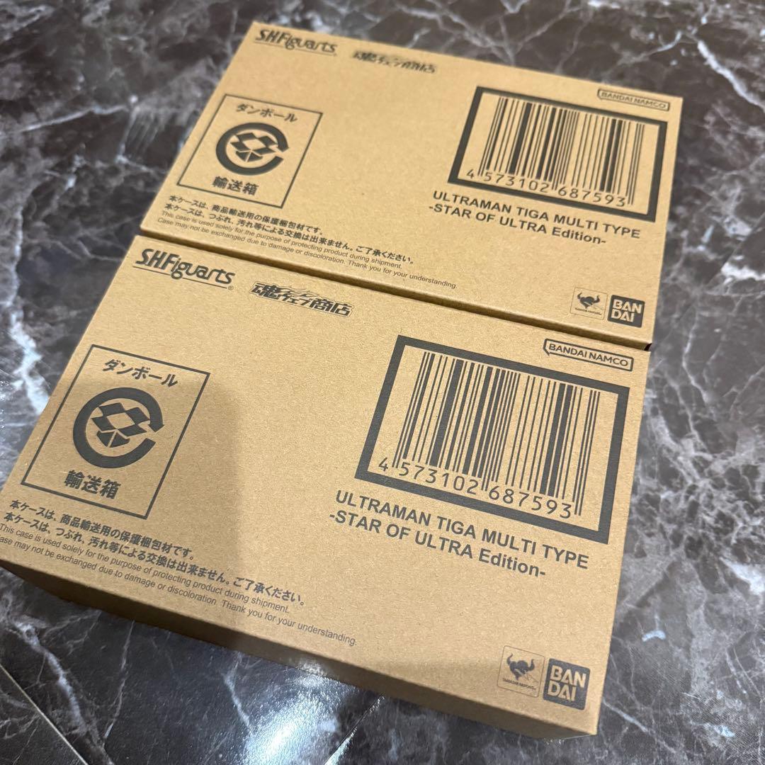 S.H.Figuarts 真骨彫製法 ウルトラマンティガ マルチタイプ 2個