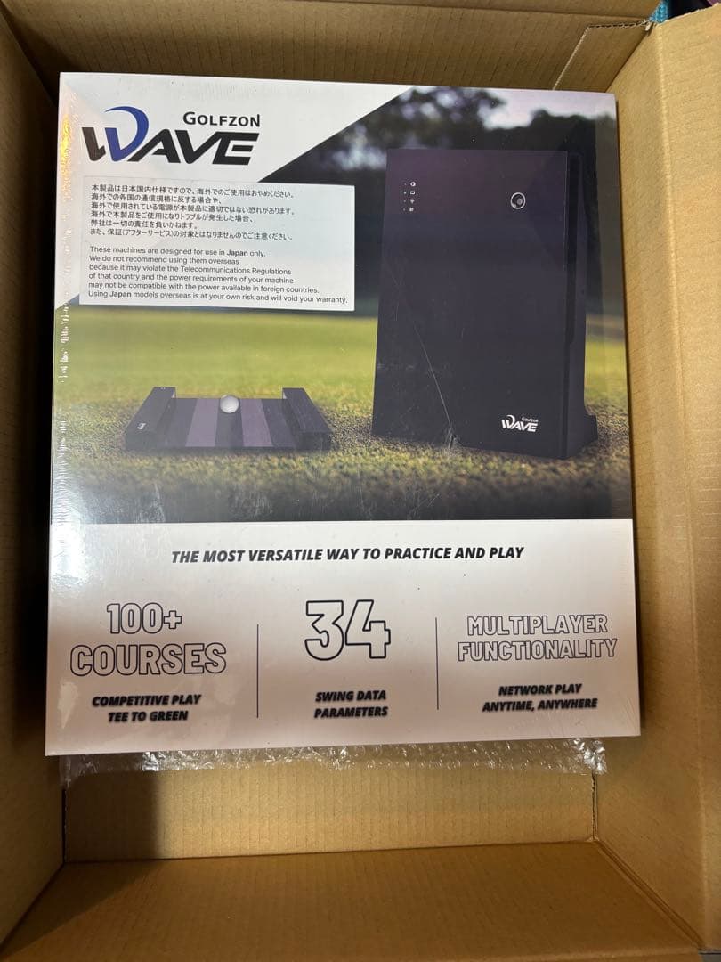 【新品未開封】ゴルフゾン ウェーブ GOLFZON WAVE 弾道測定器