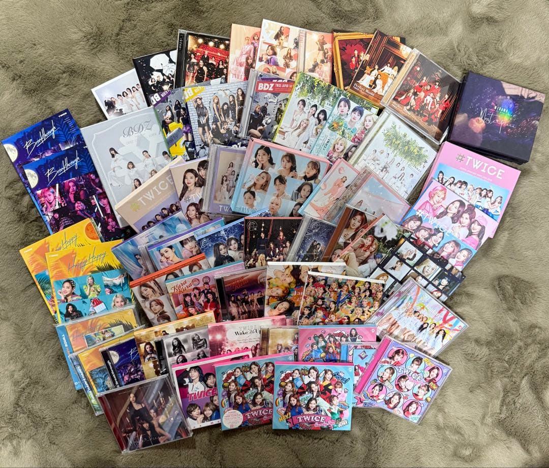 TWICE (MISAMO)シングル アルバム セット(トレカ付き)