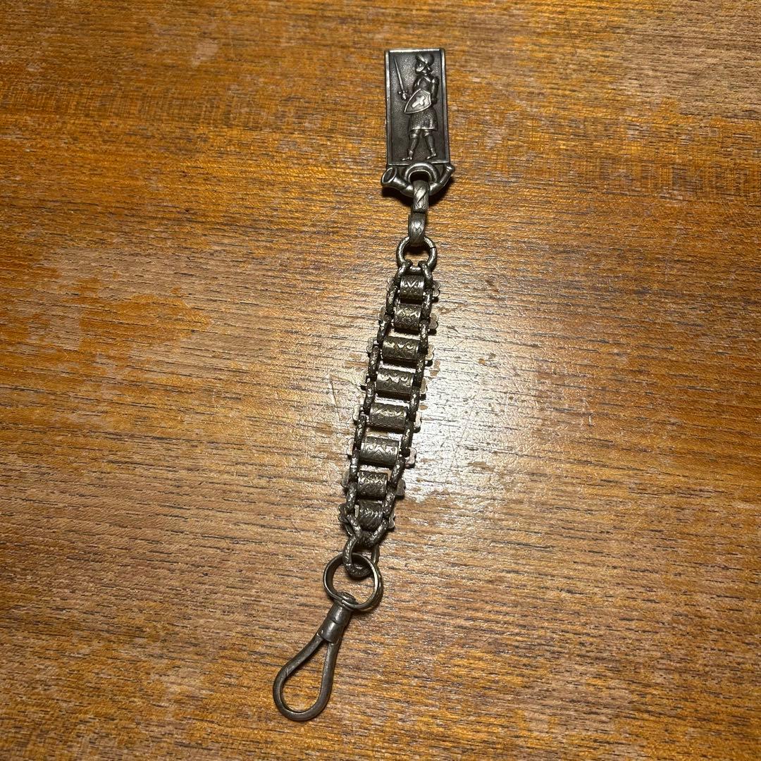 アンティーク ソードチェーン フリーメイソン シルバー