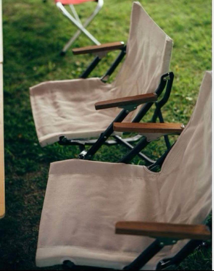 スノーピーク　ローチェアショートアイボリー 新品未使用品 2脚セット