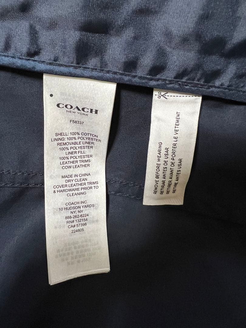 COACH モッズコート　XS