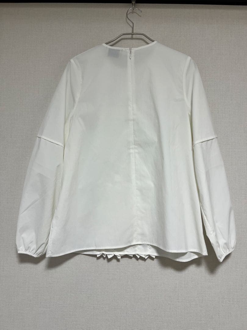 UNITED ARROWS フリル長袖シャツ リッチフリルブラウス