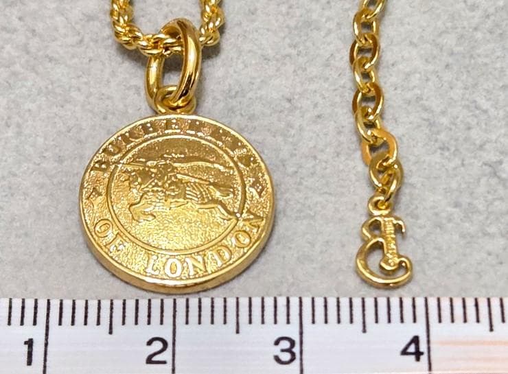 BURBERRY バーバリー　ホースロゴ　　ネックレス 良品　43056