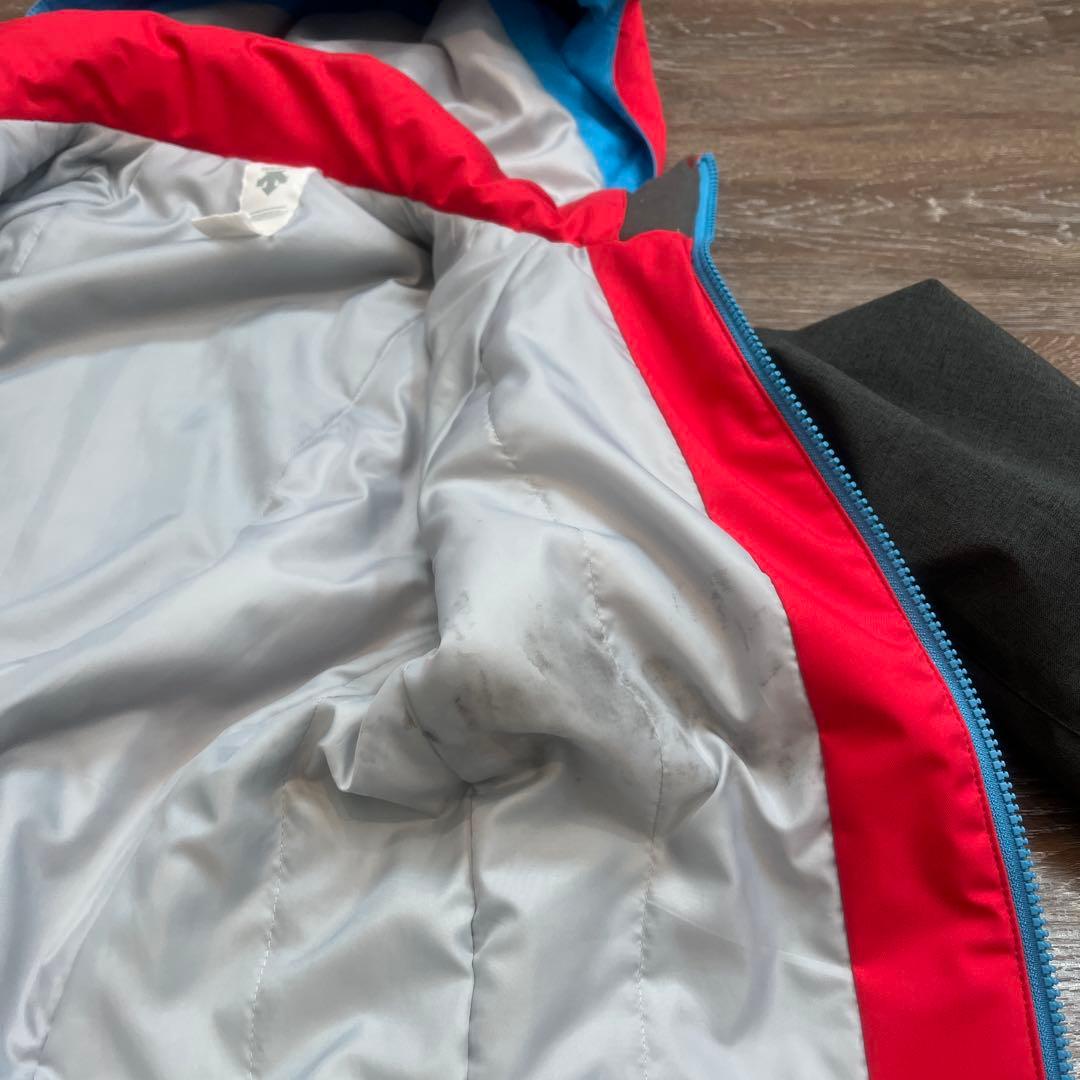 150 男の子　デサント　美品　　セットアップ　上下　スキーウェア