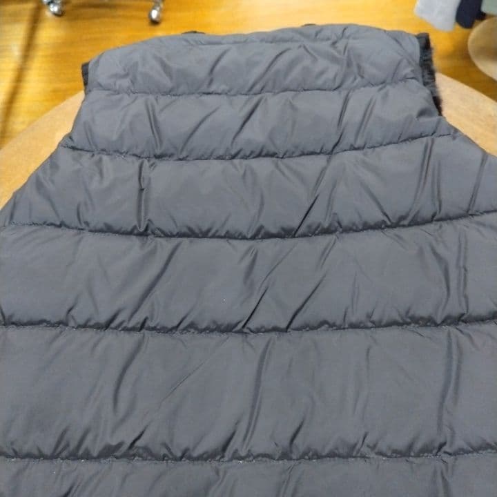 リバーシブル黒ダウン&毛皮ラビット M-Lサイズ最終価格