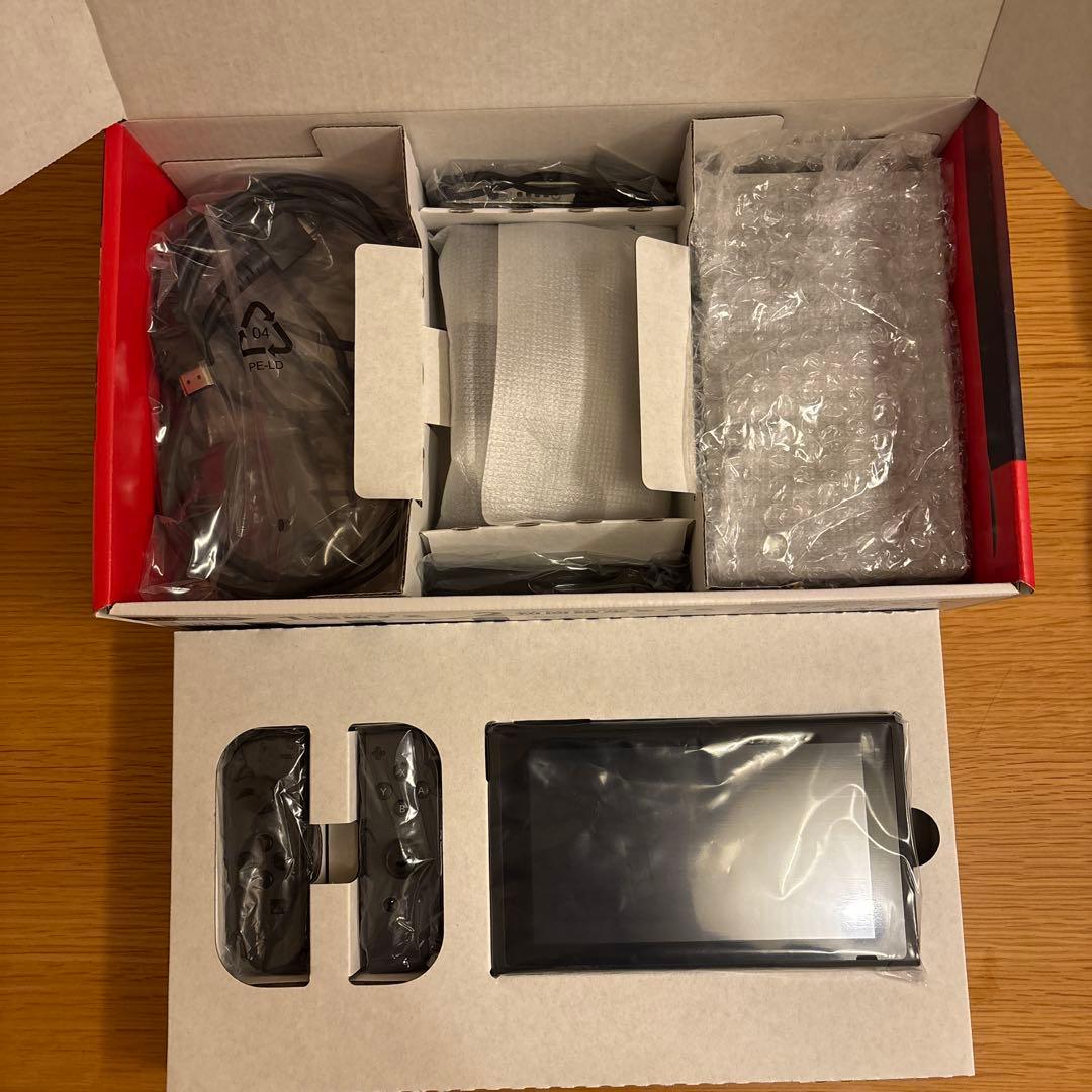 【箱・付属品完備】Nintendo Switch 本体 グレー SDカード付き