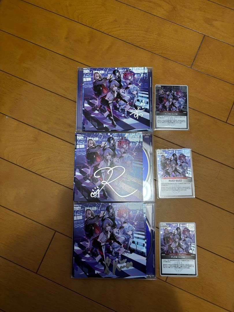 LOWGLOW1stアルバム 数量限定直筆サインすう々ヴィヴィリオナ3点セット