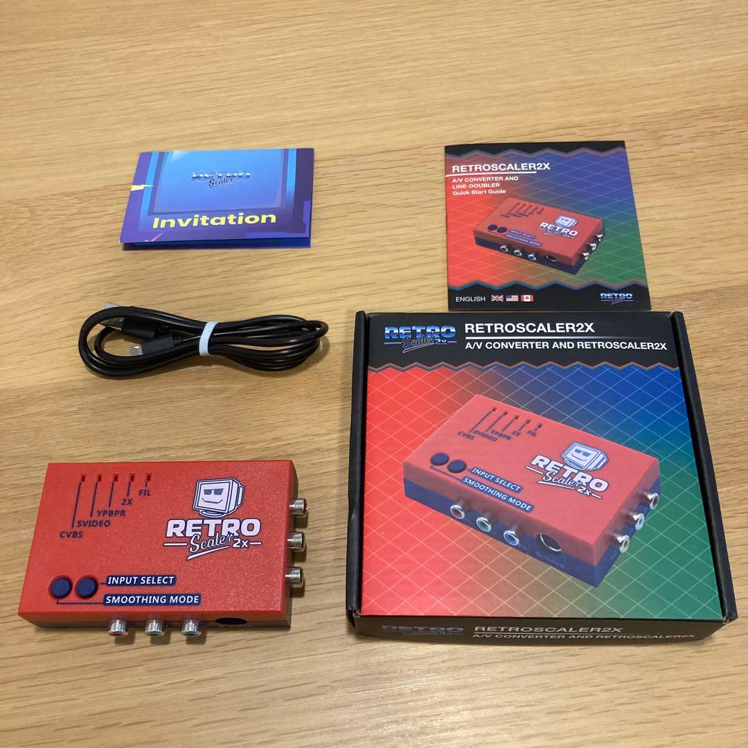RetroScaler2x HDMIコンバーター