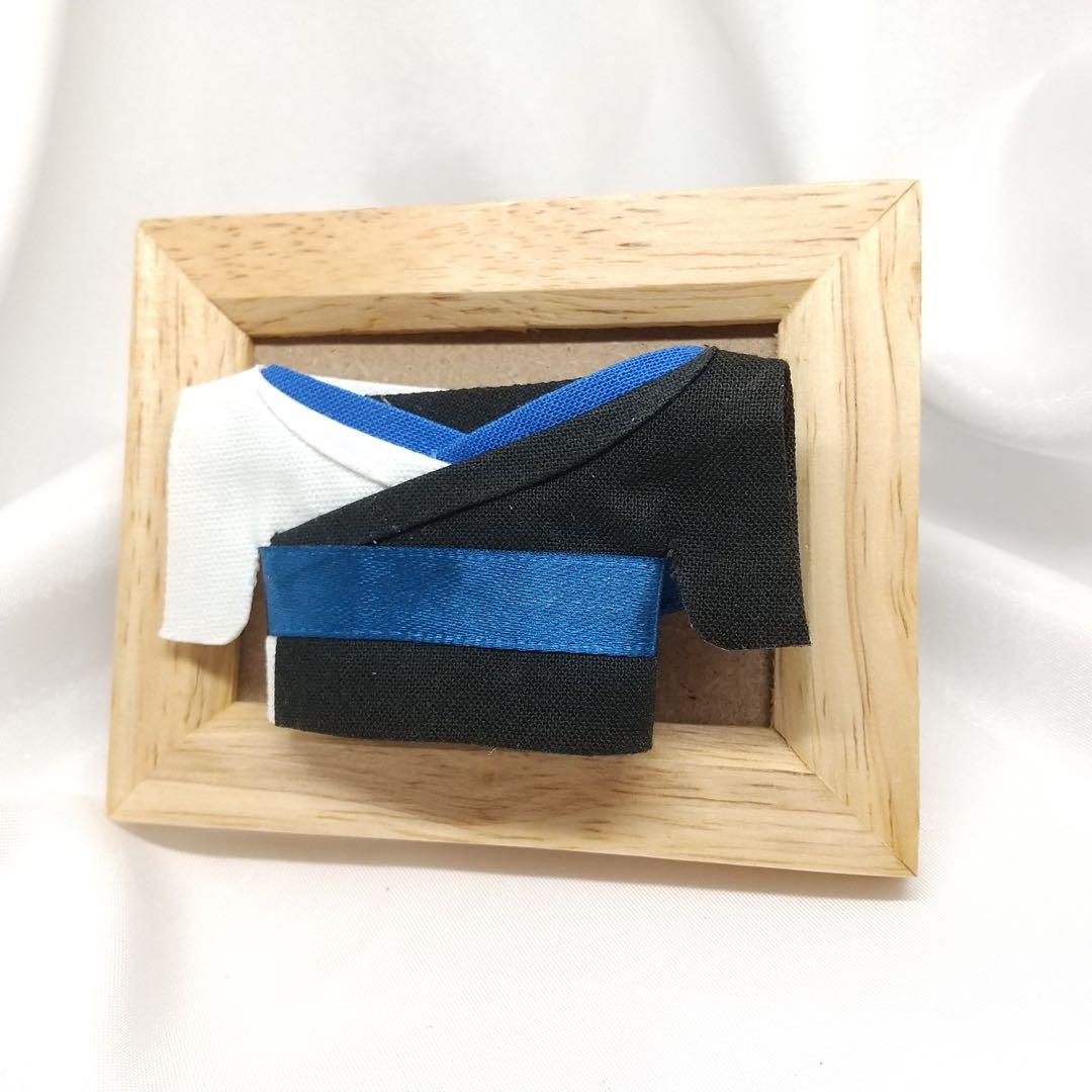 A233【USER_雪の風様】にじパペサイズ ぬい服 オーダー サロペットセット