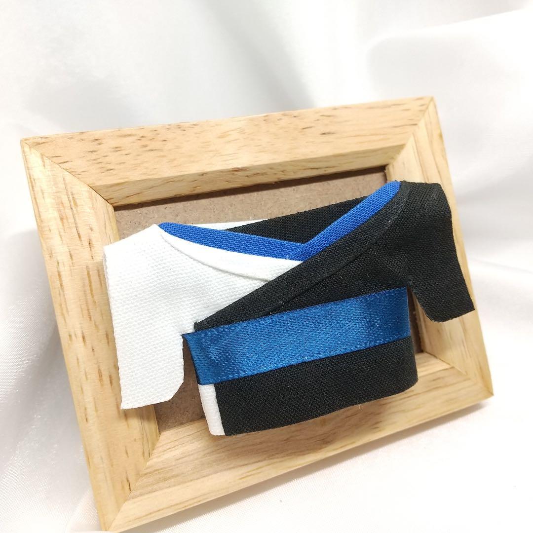 A233【USER_雪の風様】にじパペサイズ ぬい服 オーダー サロペットセット