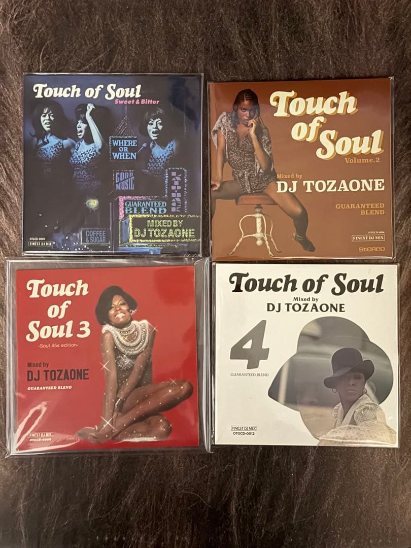 DJ TOZAONE Touch of Soul 4枚セット