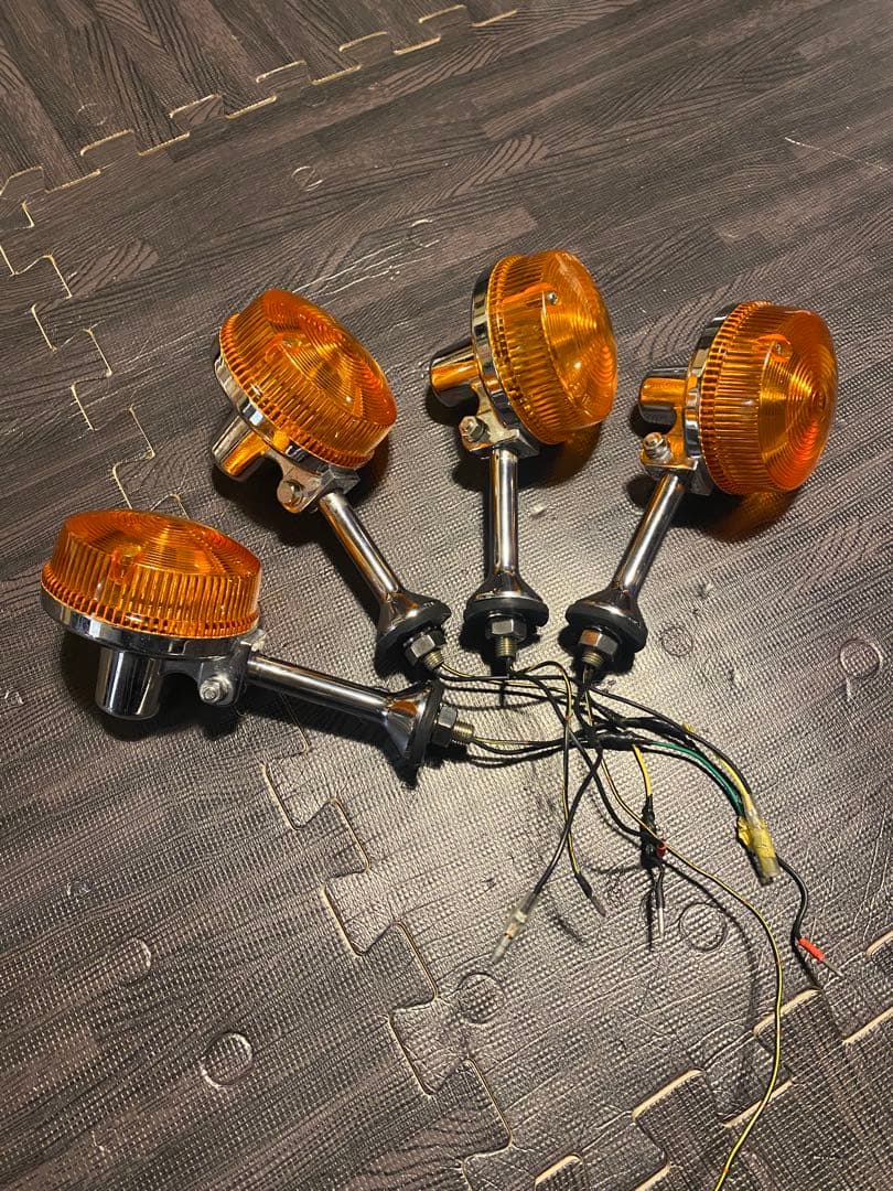 y*u様 廃盤　イナドメ　W1 ウィンカー　w650着用　※説明文必読