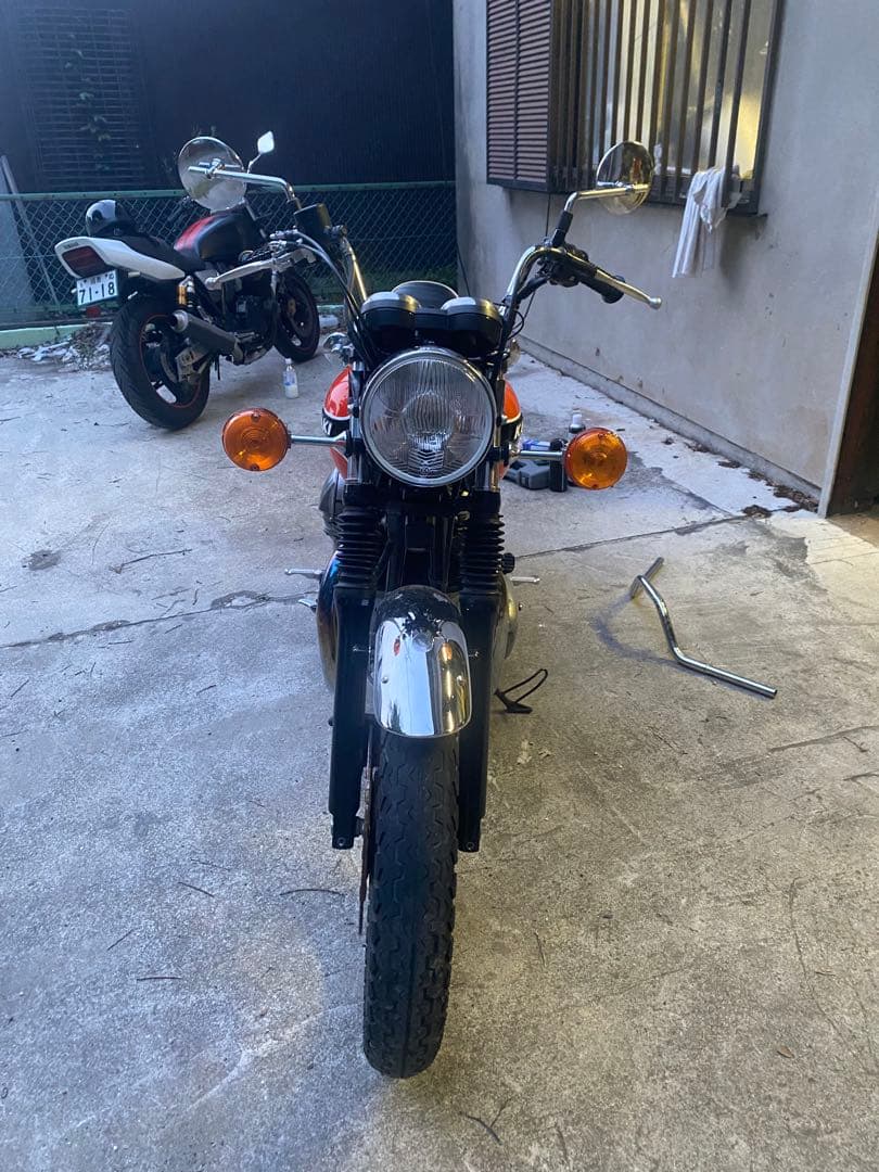 y*u様 廃盤　イナドメ　W1 ウィンカー　w650着用　※説明文必読