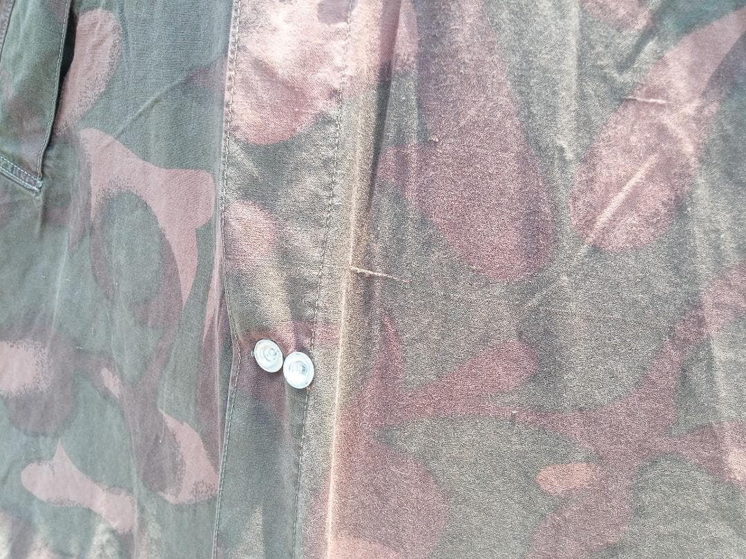 【希少】ハンガリー軍　テントシート2枚組　ハリケーン迷彩　軍幕テント