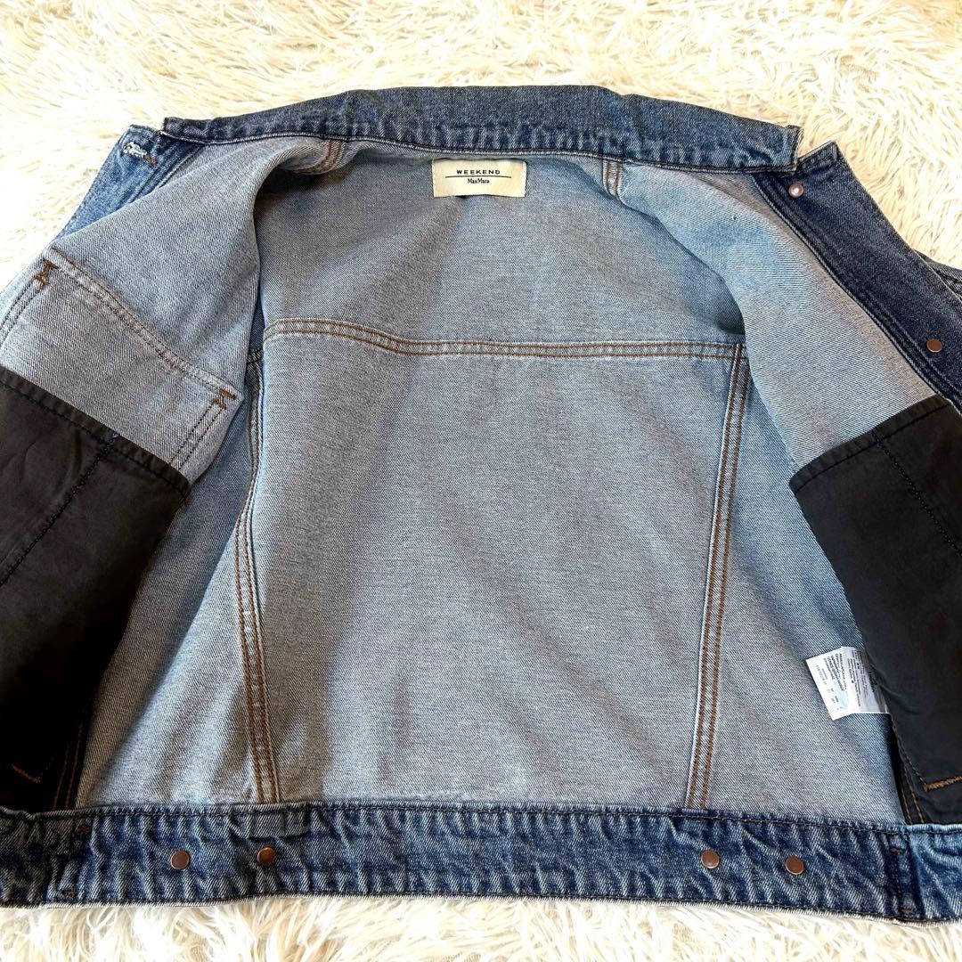 未使用級　2023SS WeekendMaxMara デニムジャケットGジャン