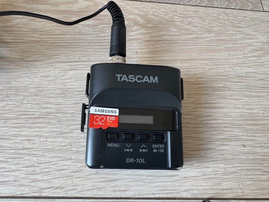 TASCAM DR-10L デジタル録音機