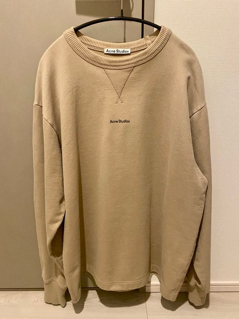 定価6.4万円 Acne Studios スタンプロゴ スウェット XS　デニム