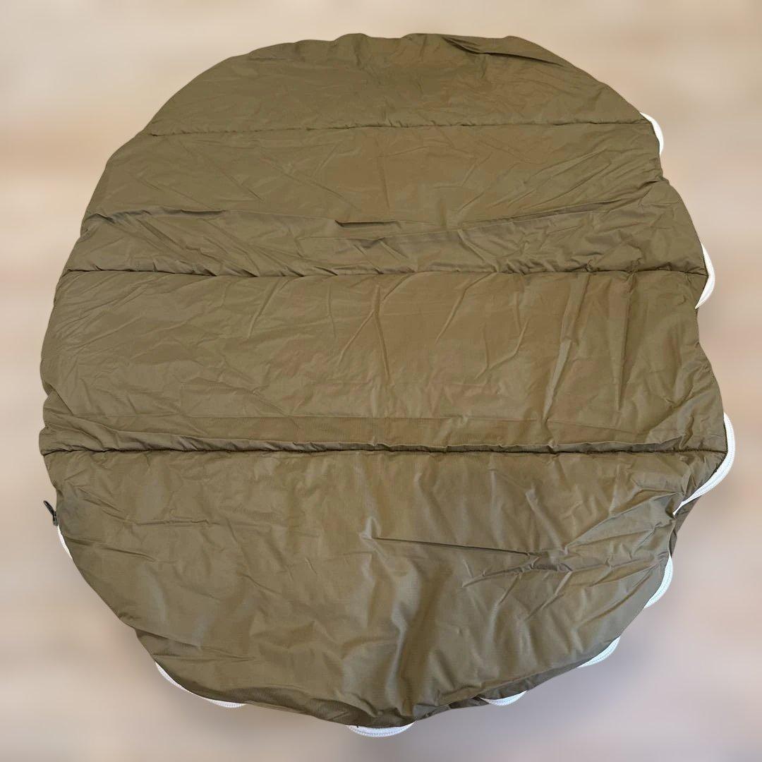 NANGA【お犬様シュラフ】寝袋 ベージュ/ブラック