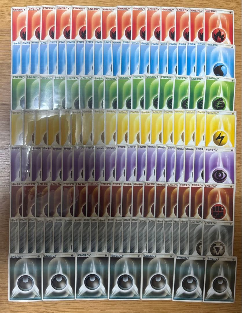【まとめ売り・バラ可】基本エネルギー 炎 水 草 雷 超 闘 鋼 悪 2006年