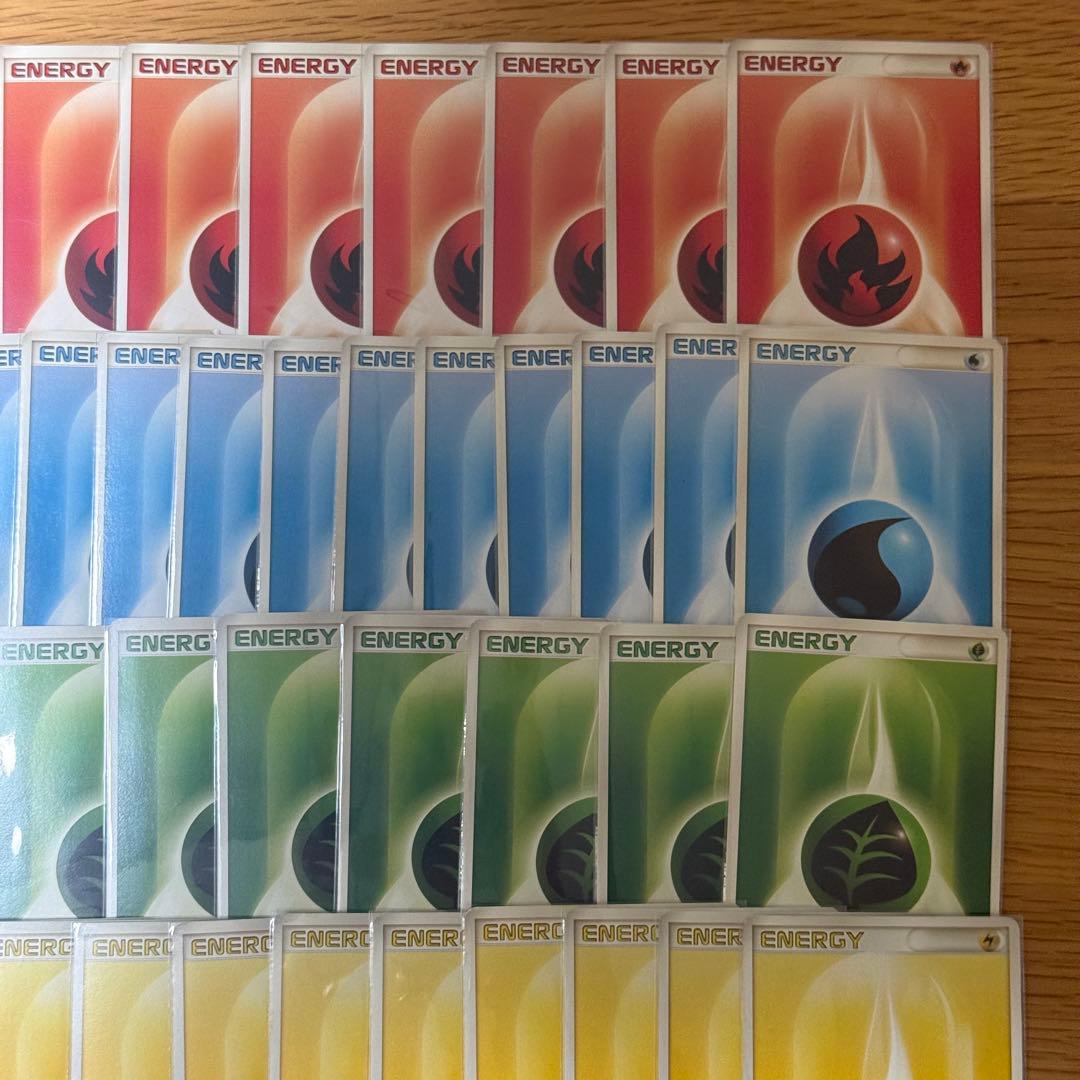 【まとめ売り・バラ可】基本エネルギー 炎 水 草 雷 超 闘 鋼 悪 2006年