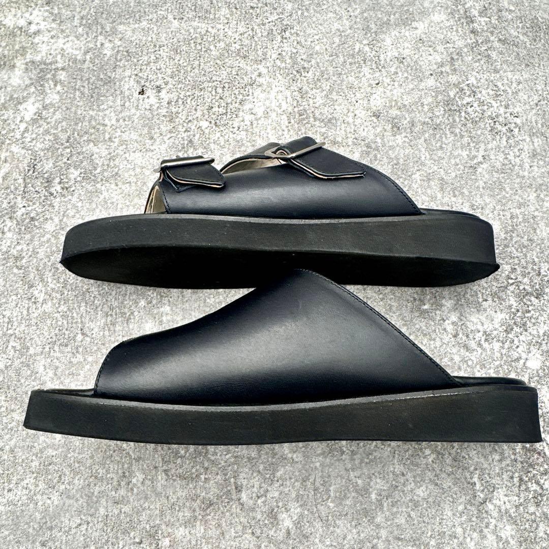 極美品　ビューティフルシューズ トシノスケタケガハラ レザーサンダル　24.5