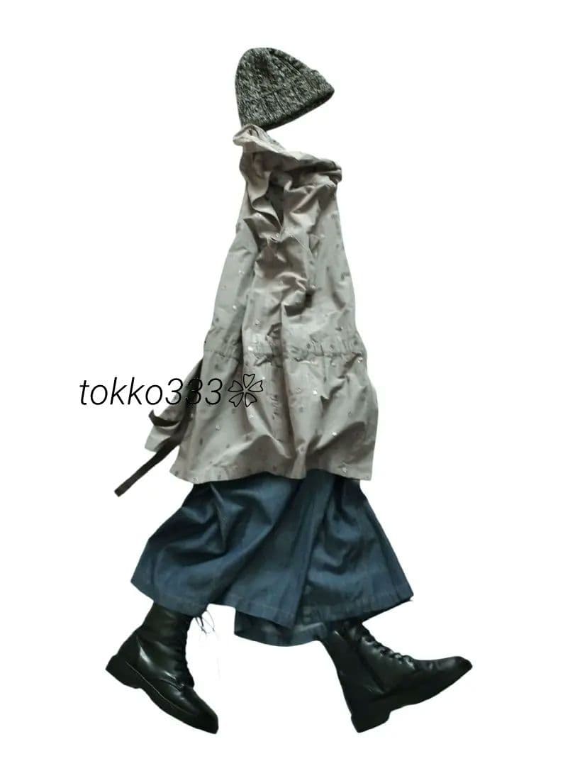 センソユニコ Cube-Cube✨ロング ベスト チュニック ラメ刺繍入り