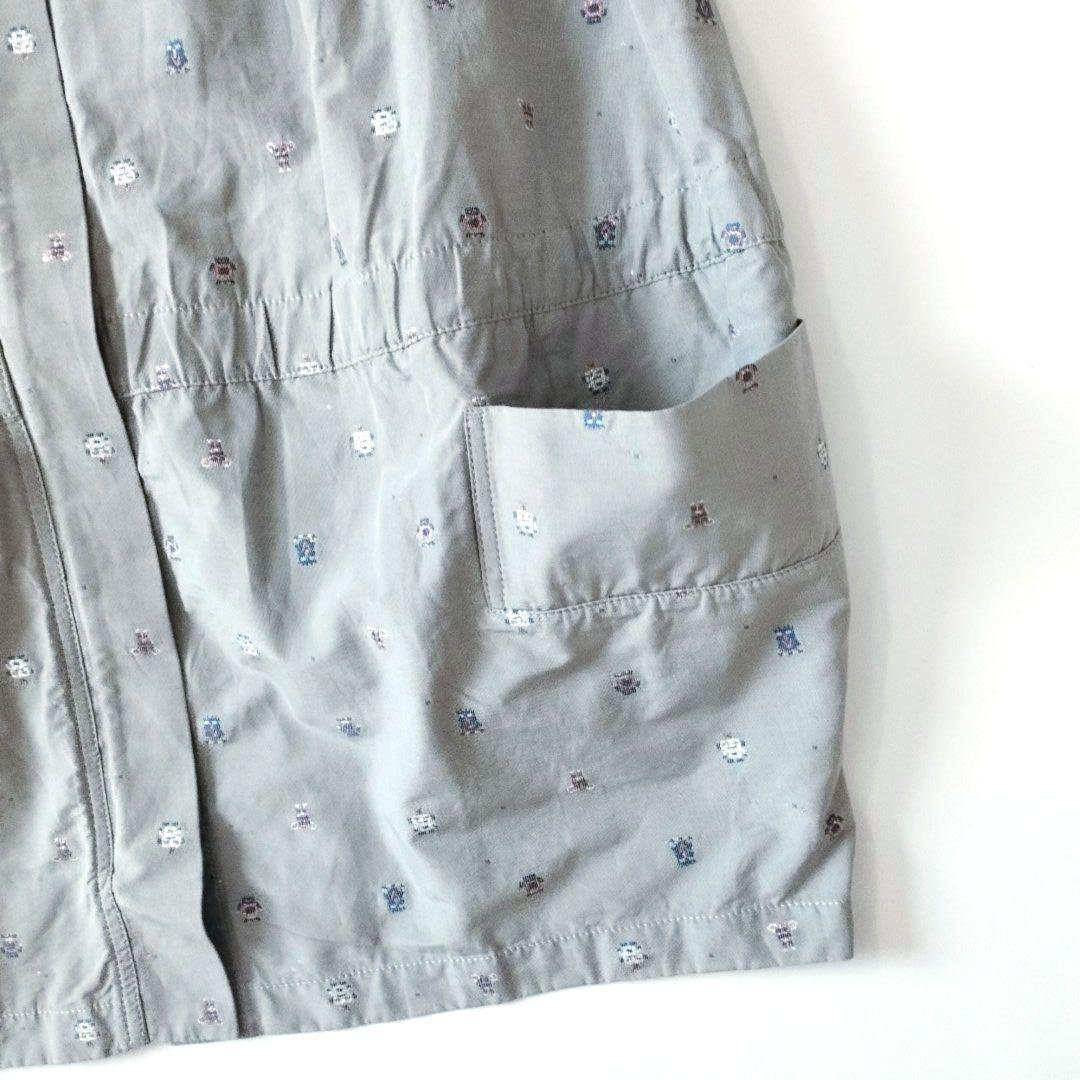 センソユニコ Cube-Cube✨ロング ベスト チュニック ラメ刺繍入り