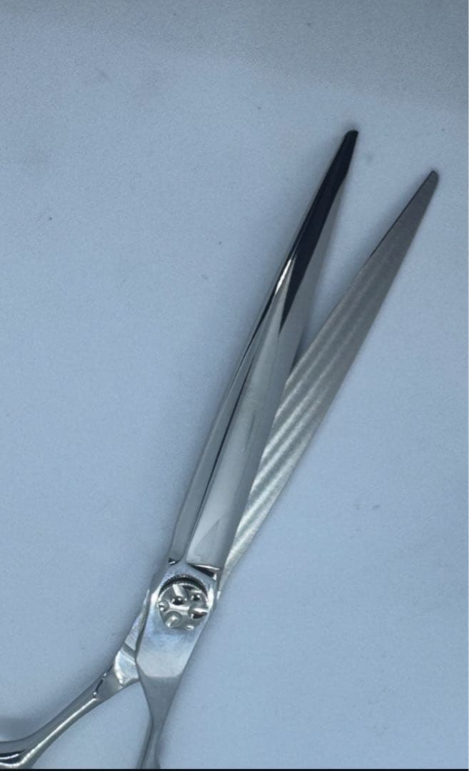 ⑤評価多数●1/4剣刃●7インチシザー●コバルト●美容●理容●鋏