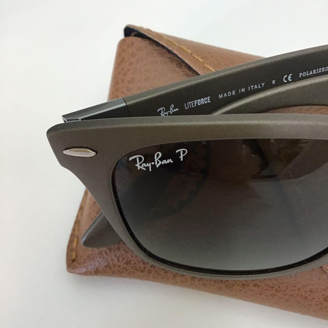 ❣️未使用品❣️レイバンRay-Ban 偏光サングラス ブラウン系　RB4195F