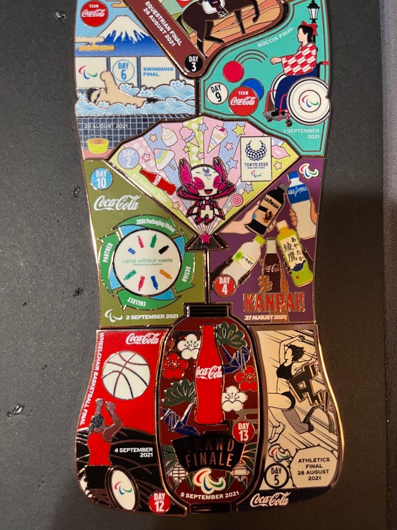 東京オリンピック パラリンピック2020 コカコーラデイピン コンプリートセット
