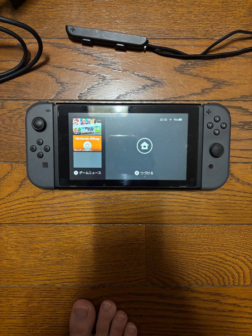【ジャンク品】Nintendo Switch グレー 本体