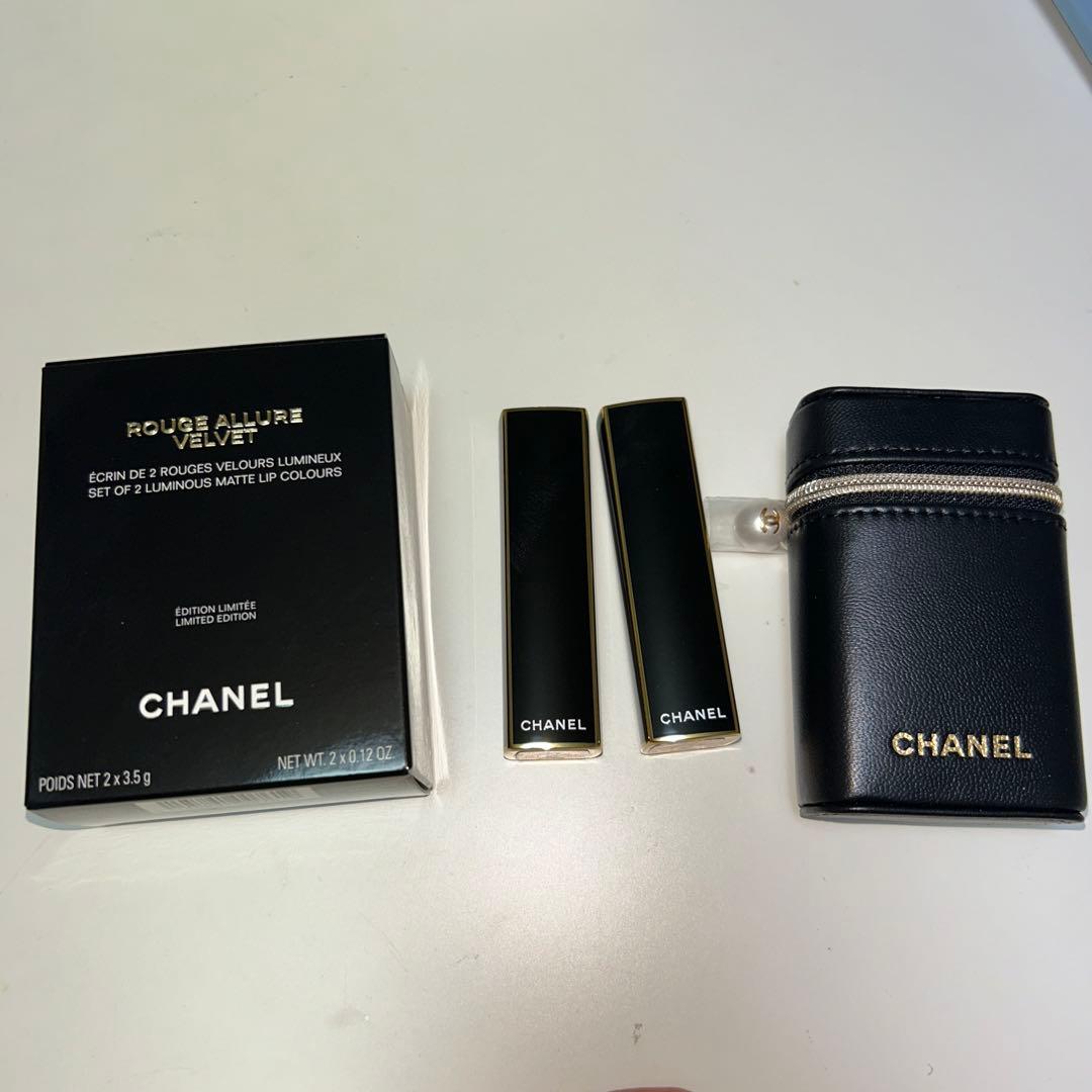 CHANEL ルージュ アリュール ベルベット 口紅2本セット　限定品