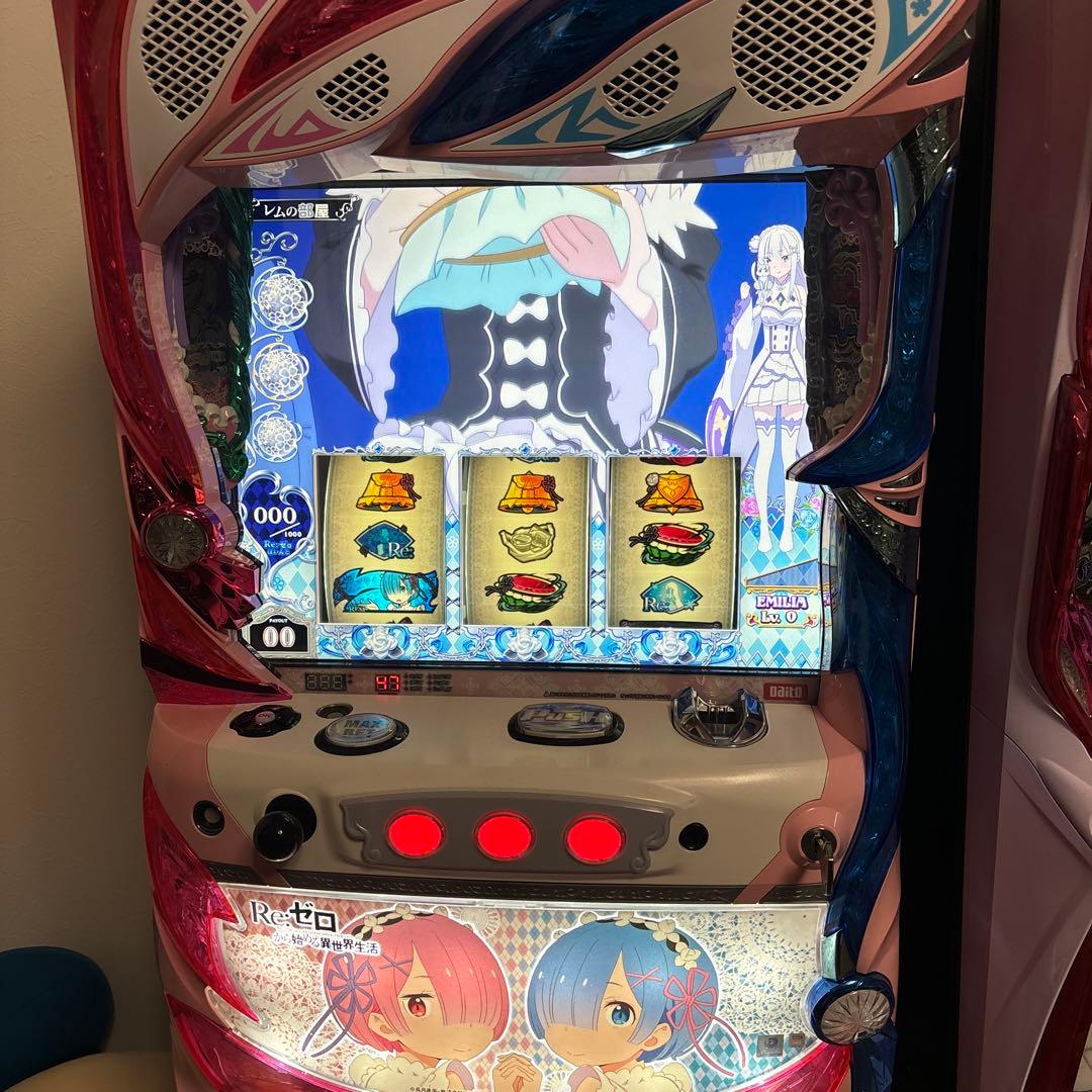 引き取り限定 リゼロ 実機　双子パネル 初代 Reゼロから始める異世界生活