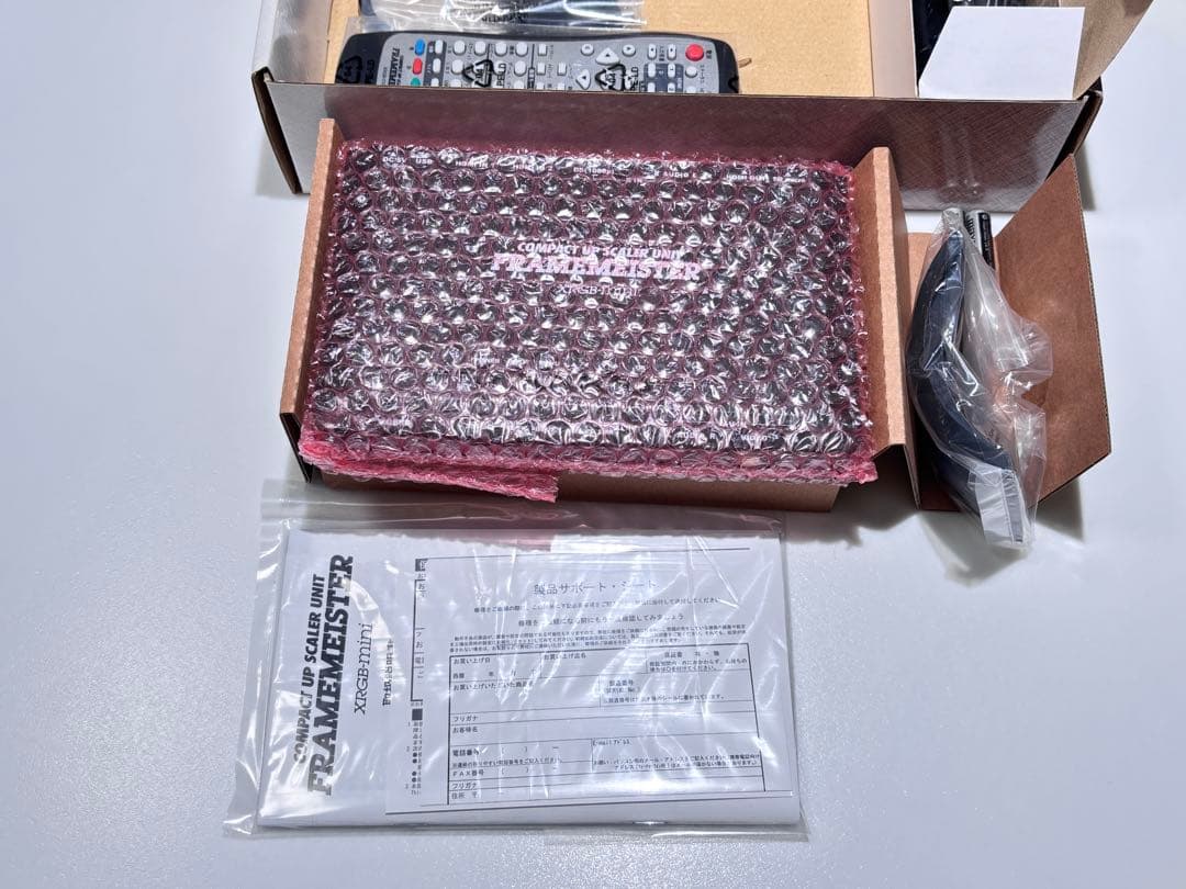 新品　未使用　フレームマイスター　アップスケーラー　生産終了品