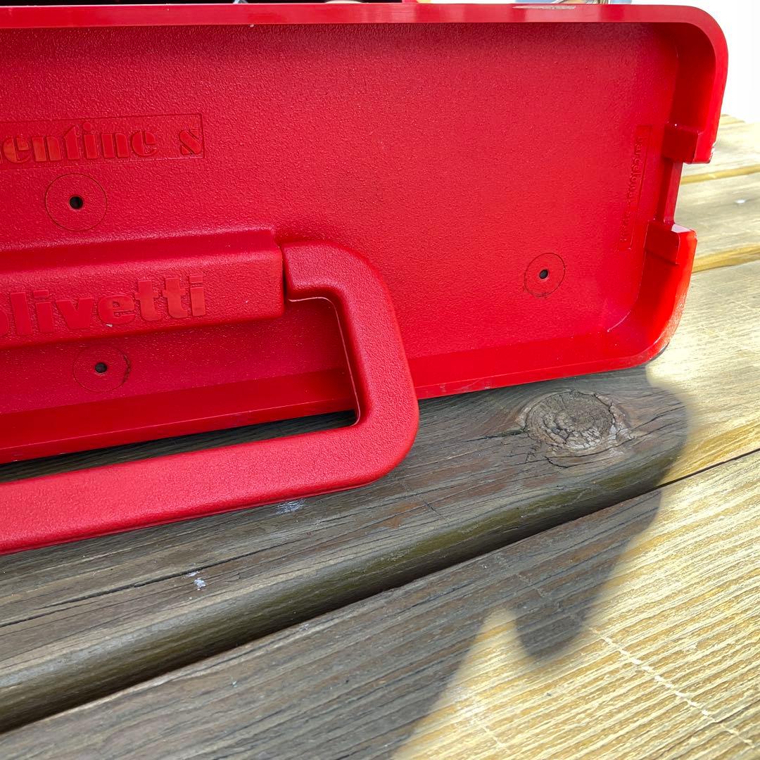 olivetti valentine s 整備済　完動品　中古品　超綺麗