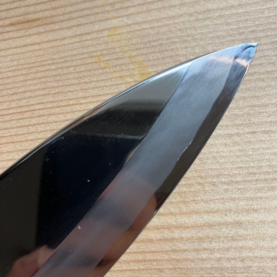 堺宗一作　出刃包丁　天然砥石で本刃付け済み❗️