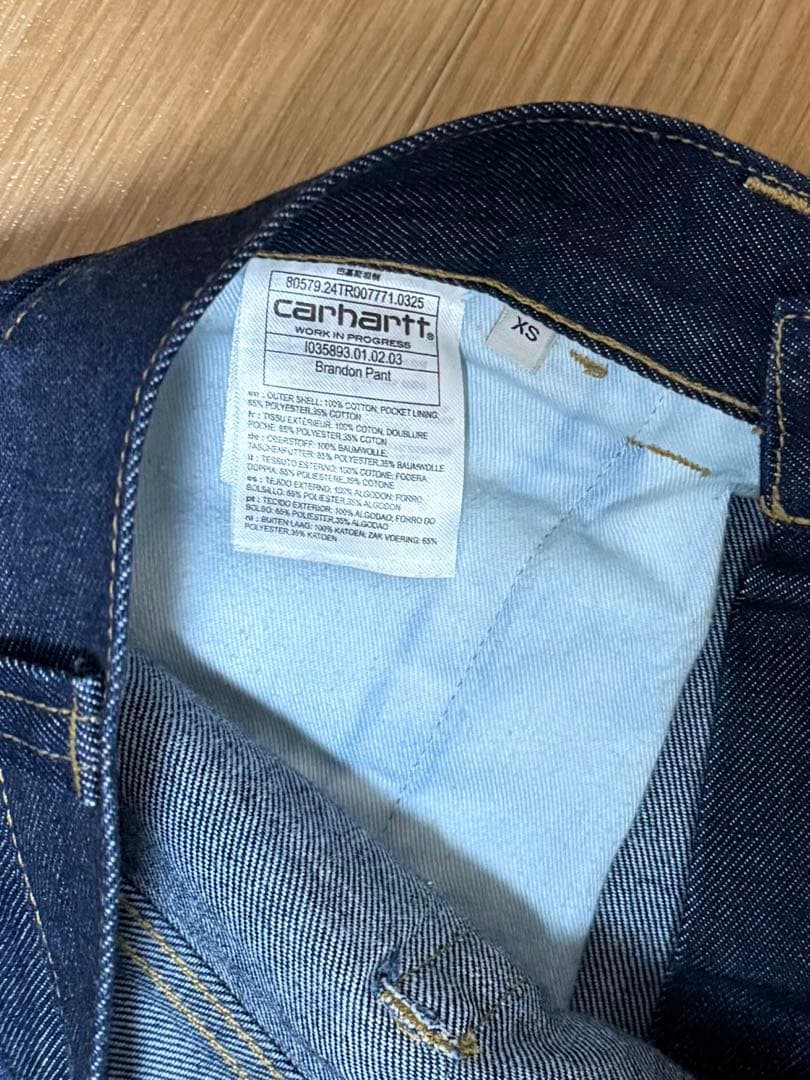 パンツ Carhartt brandon pants XS