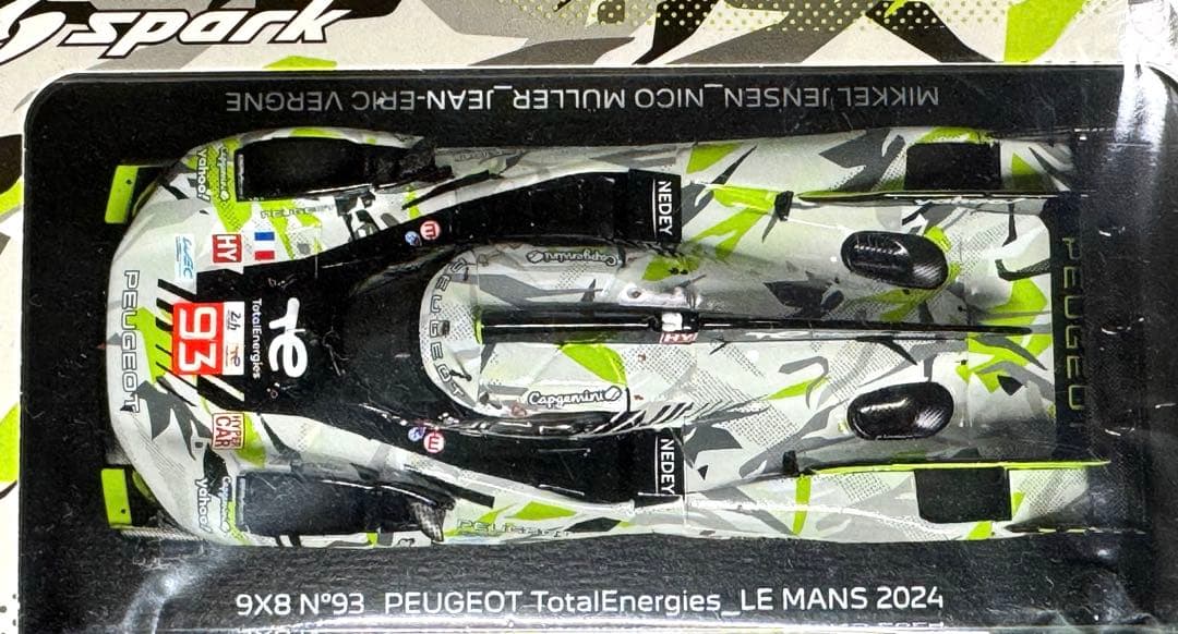 PEUGEOT 9X8 N°93 Le Mans 2024