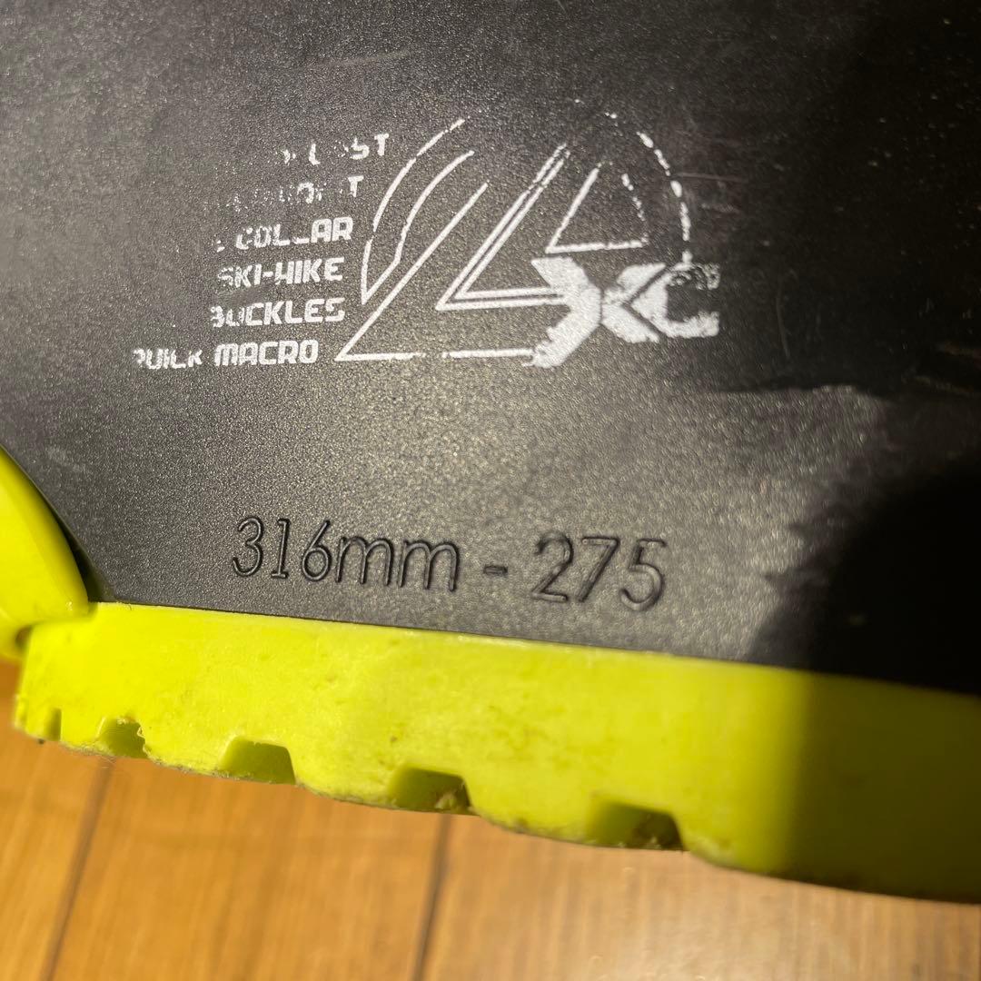 幅広LANGEラングXCLT 27.0-27.5cm ハイク切替機能