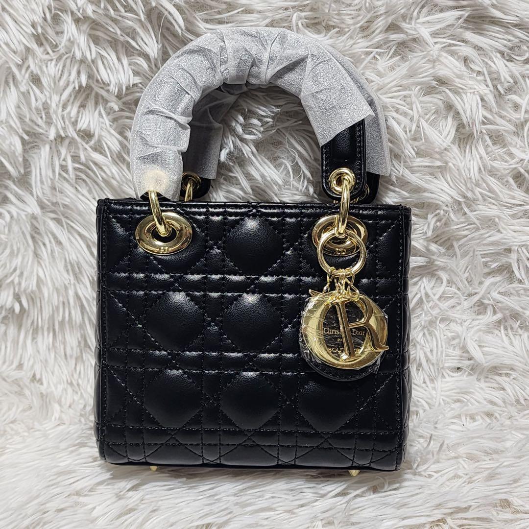 ぽ*ん様 Christian Dior　ハンドバッグ　ショルダーバッグ　黒　ノベ